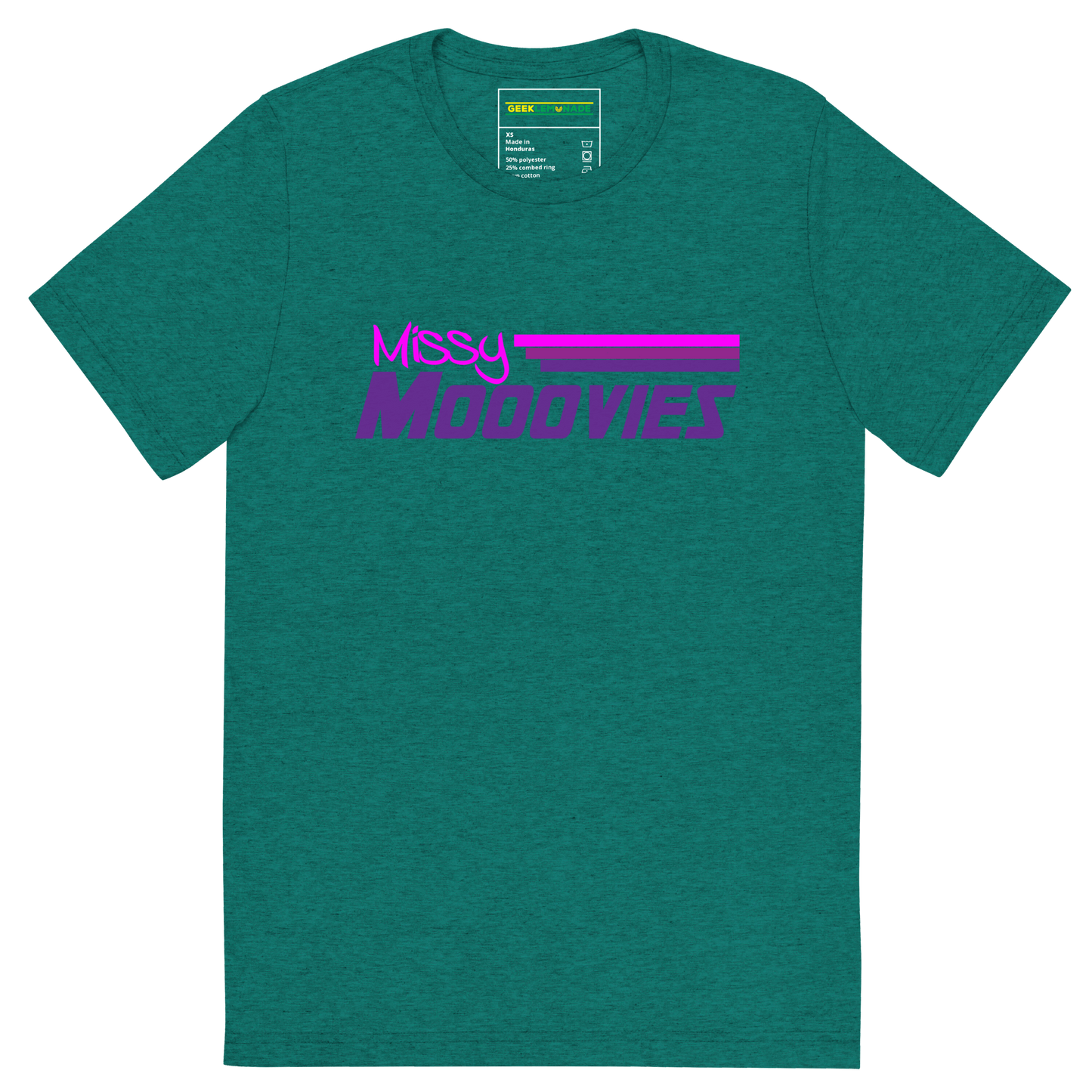 GeekLemonade Missy Moovies Short sleeve t-shirt