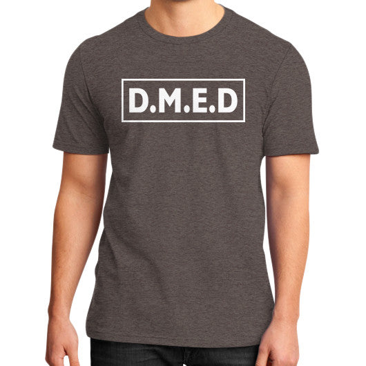 District T-Shirt (on man) Heather brown Ar Designed!