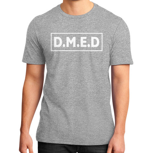 District T-Shirt (on man) Heather grey Ar Designed!