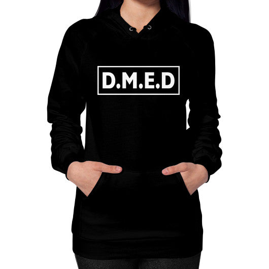 Hoodie (on woman) Black Ar Designed!