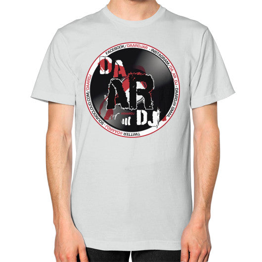 Unisex T-Shirt (on man) Silver Ar Designed!