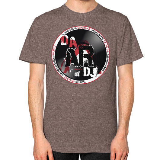 Unisex T-Shirt (on man) Tri-Blend Coffee Ar Designed!