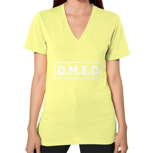 V-Neck (on woman) Lemon Ar Designed!