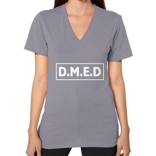 V-Neck (on woman) Slate Ar Designed!