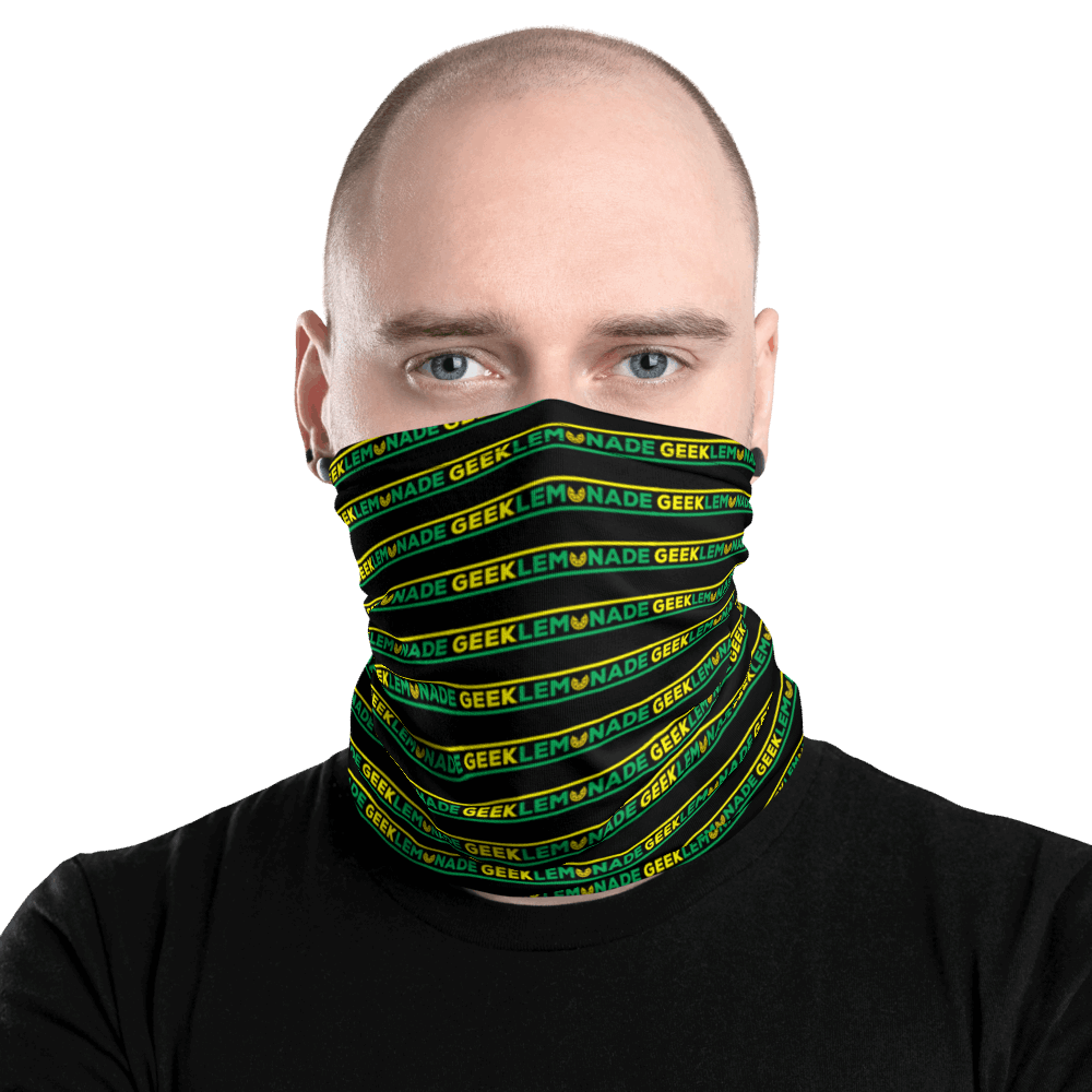 GeekLemonade GET THE F**K OUT MY FACE MASK! Black