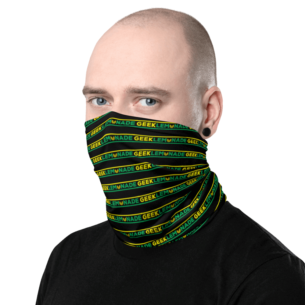 GeekLemonade GET THE F**K OUT MY FACE MASK! Black