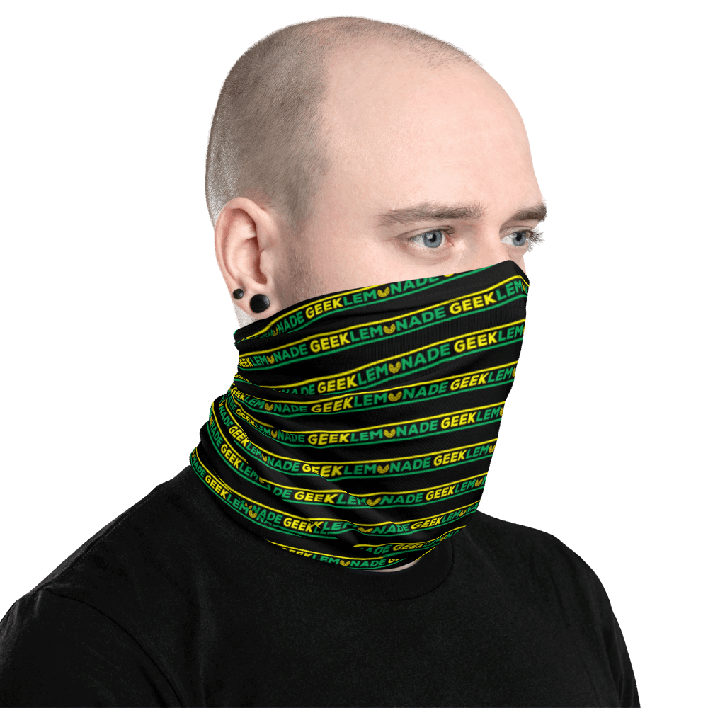 GeekLemonade GET THE F**K OUT MY FACE MASK! Black
