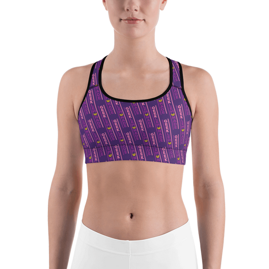 Geek's PINK&PURP - Sports bra
