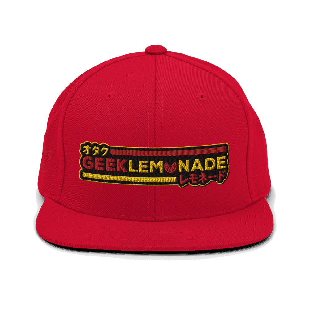 GeekLemonade Red Hot Snapback Hat