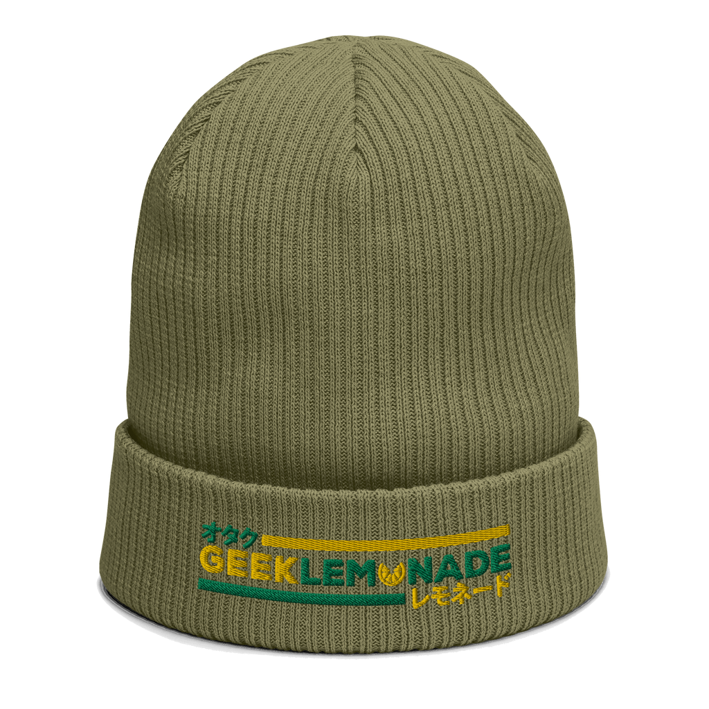 GeekLemonade Organic ribbed beanie