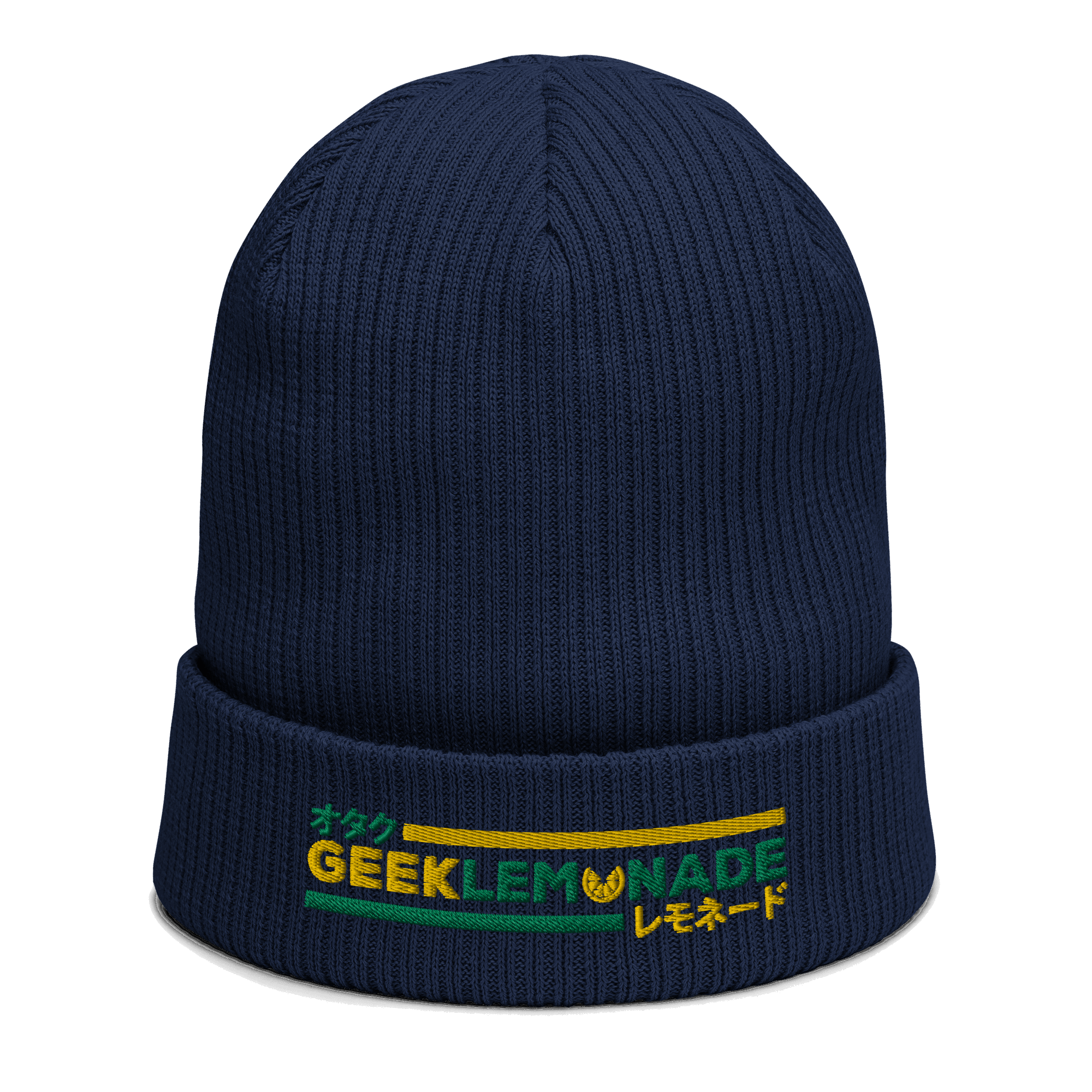 GeekLemonade Organic ribbed beanie
