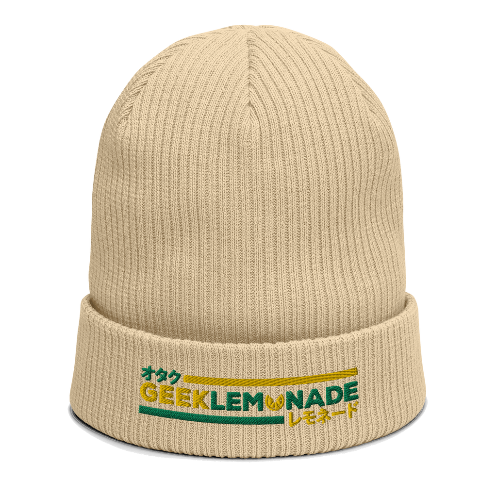GeekLemonade Organic ribbed beanie
