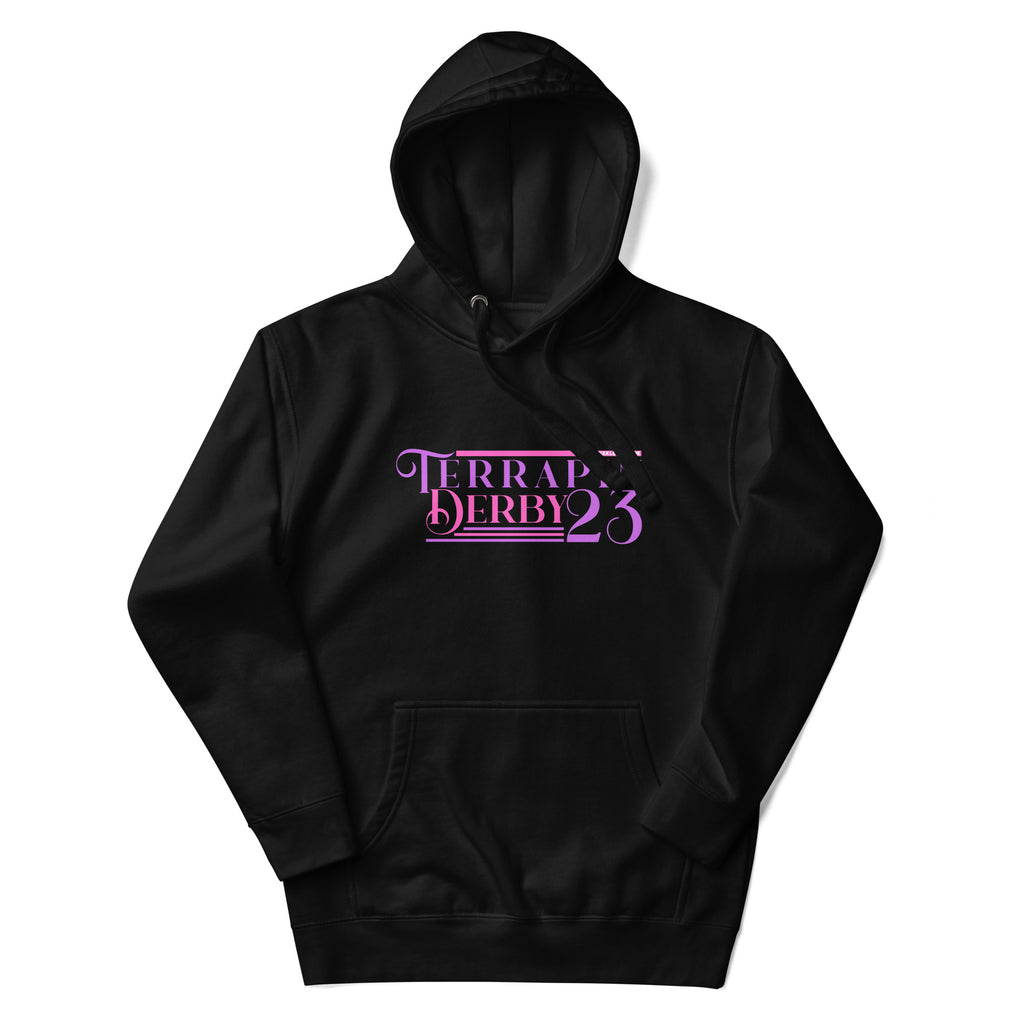 Terrapin Derby Pink Unisex Hoodie