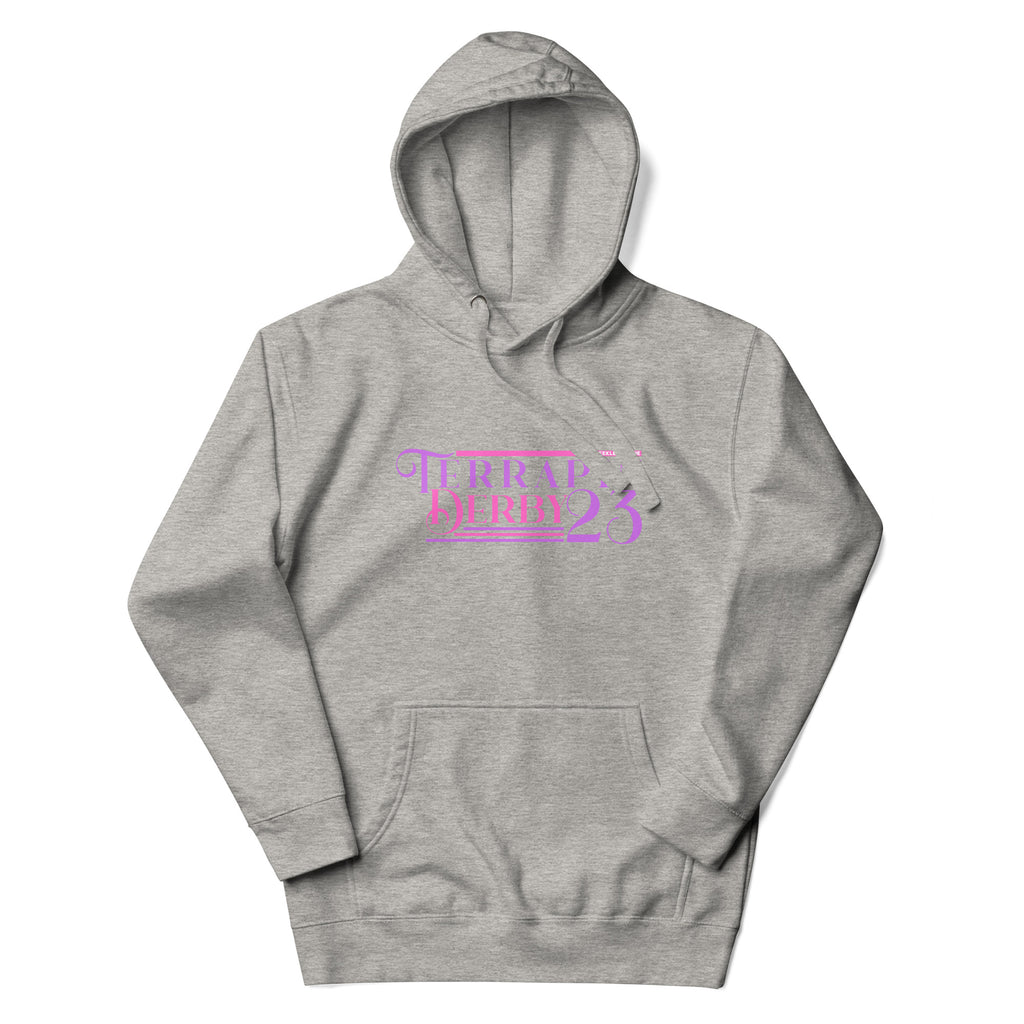 Terrapin Derby Pink Unisex Hoodie