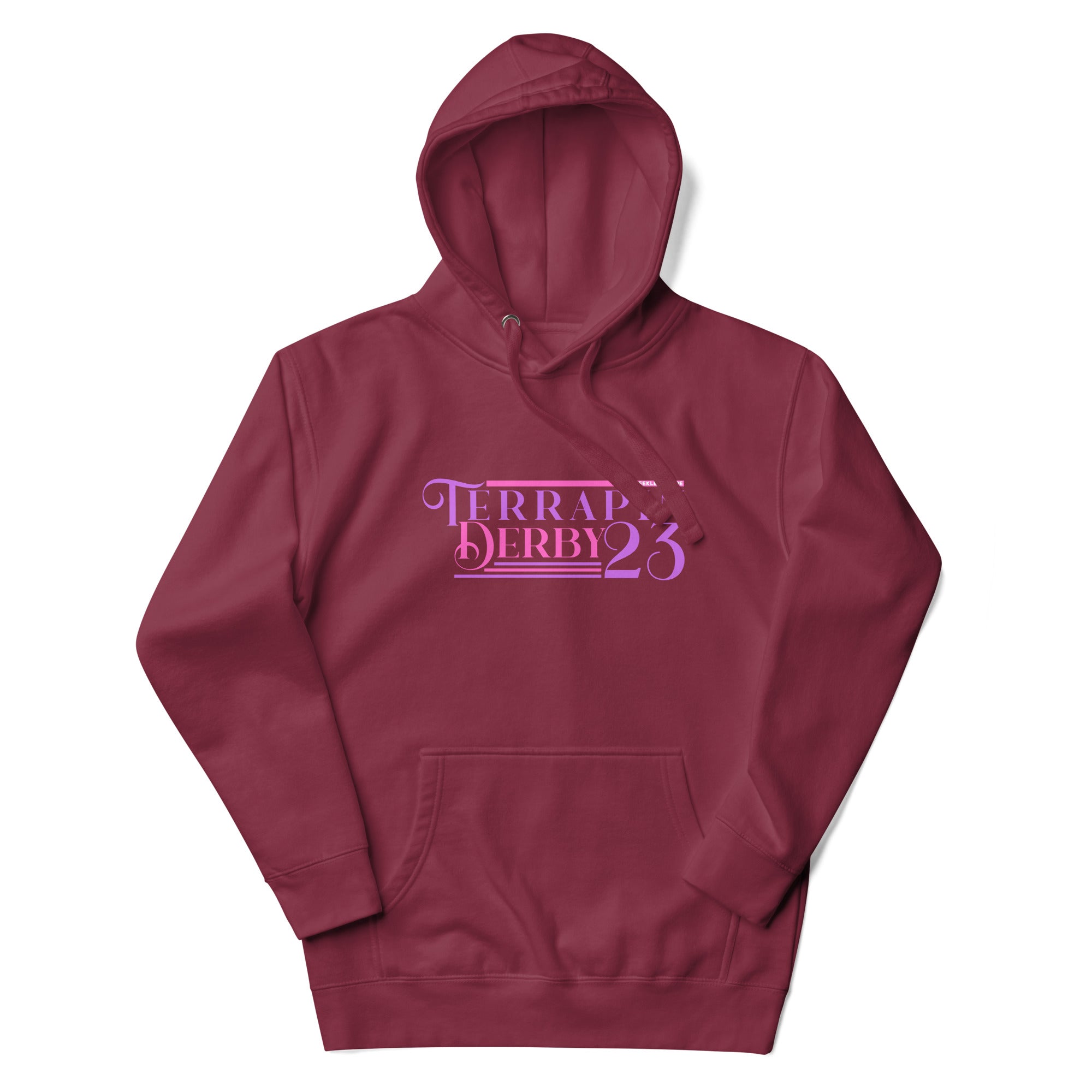 Terrapin Derby Pink Unisex Hoodie