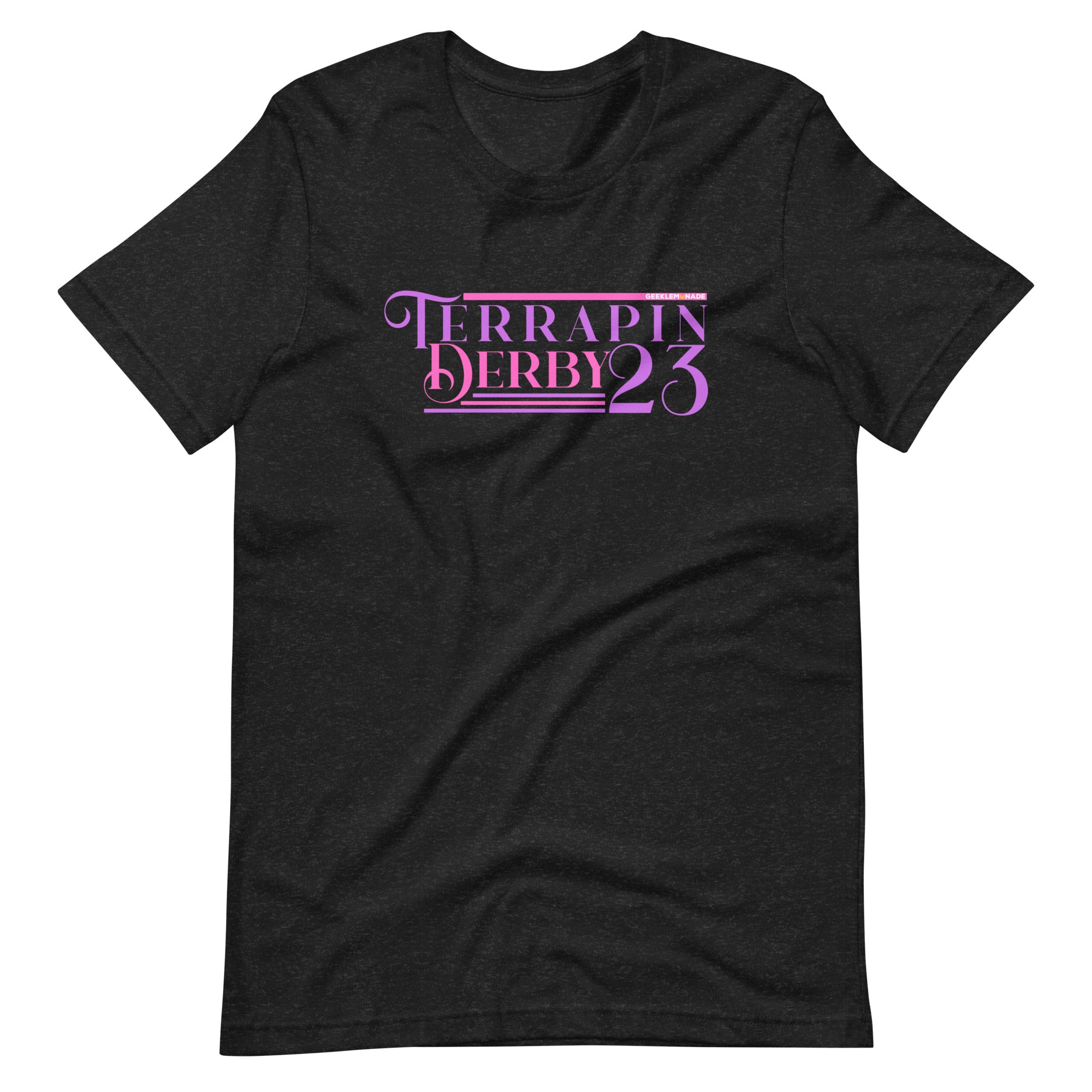 Terrapin Derby Pink Unisex t-shirt