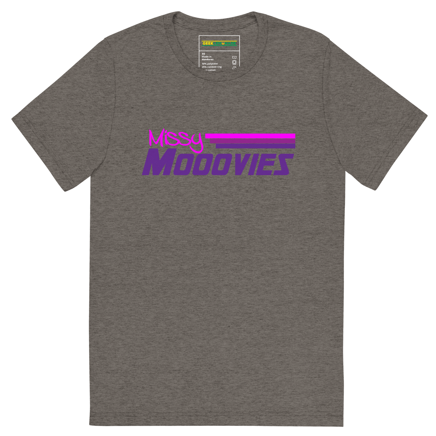 GeekLemonade Missy Moovies Short sleeve t-shirt