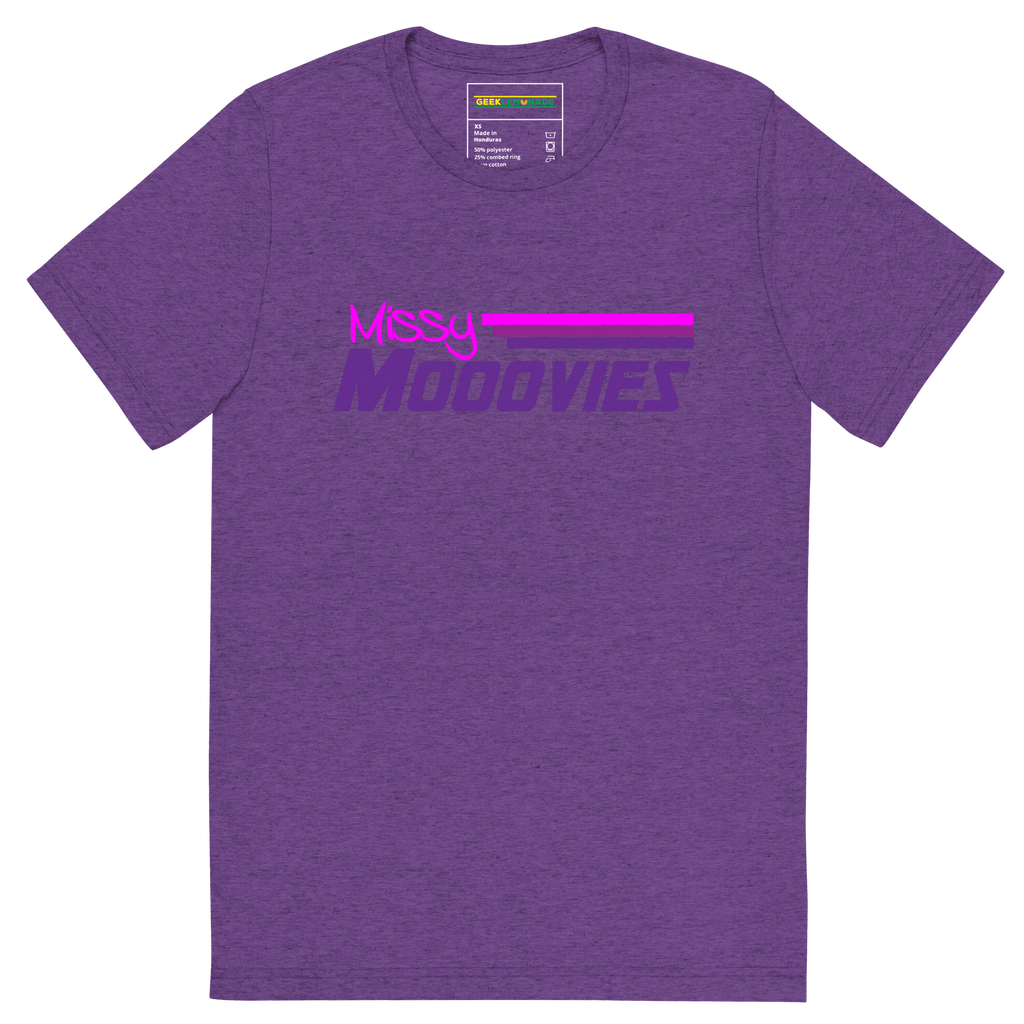 GeekLemonade Missy Moovies Short sleeve t-shirt