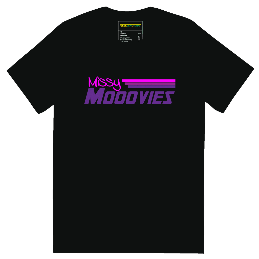 GeekLemonade Missy Moovies Short sleeve t-shirt