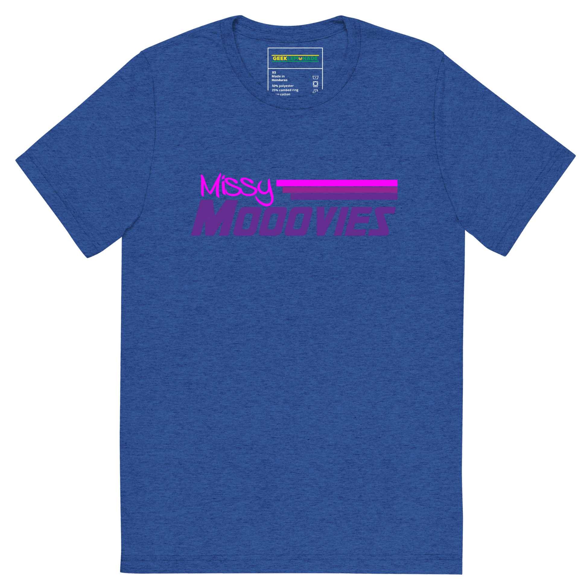 GeekLemonade Missy Moovies Short sleeve t-shirt