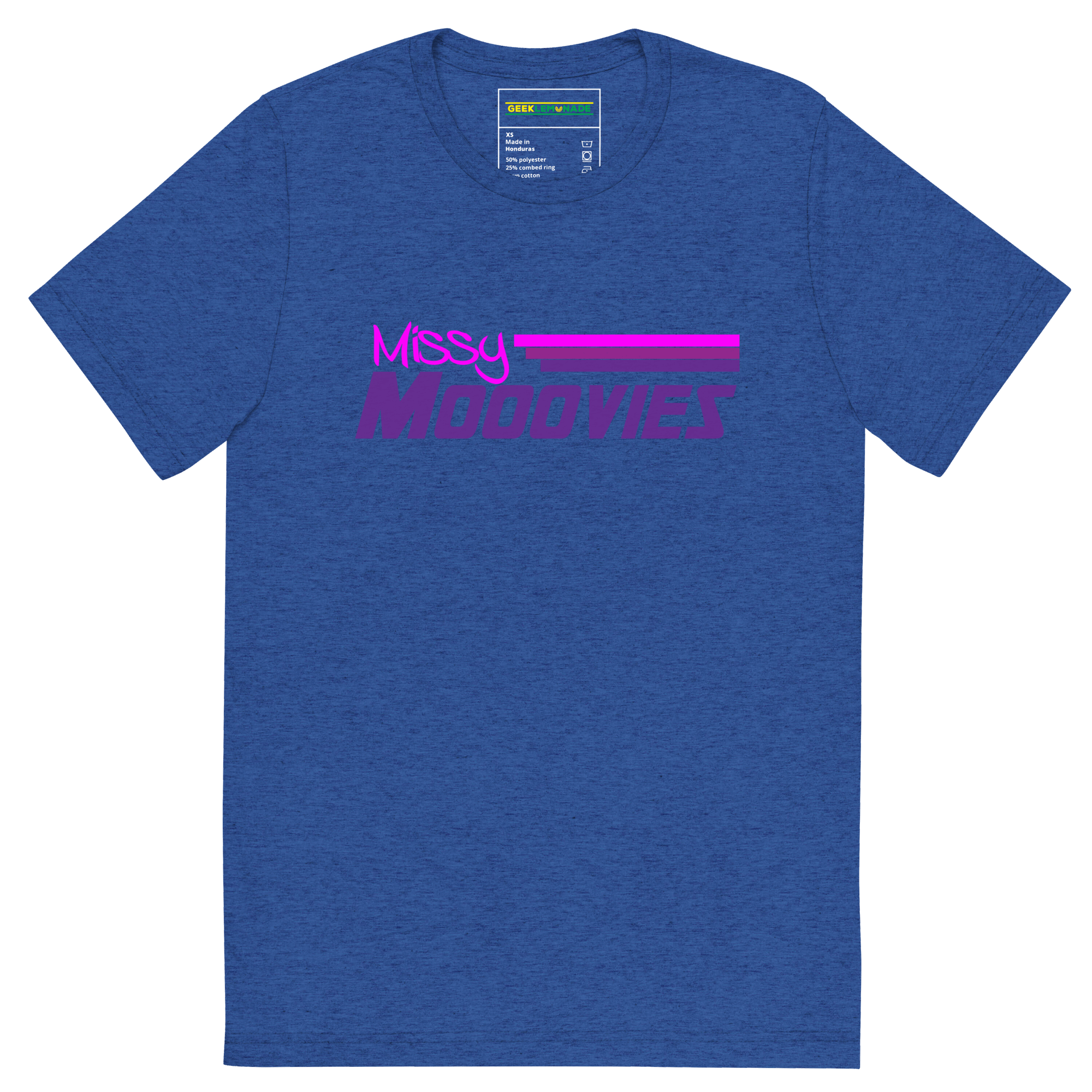 GeekLemonade Missy Moovies Short sleeve t-shirt