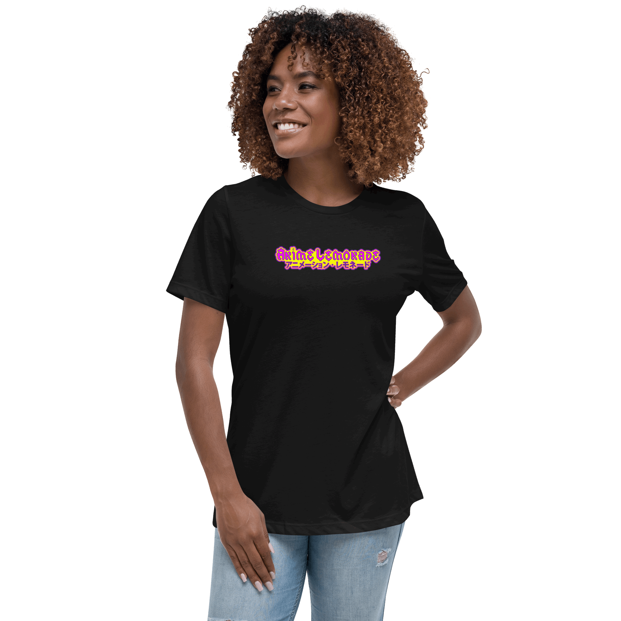 Geek's Pink & Purp Women's Relaxed T-Shirt