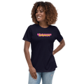 Geek's Pink & Purp Women's Relaxed T-Shirt
