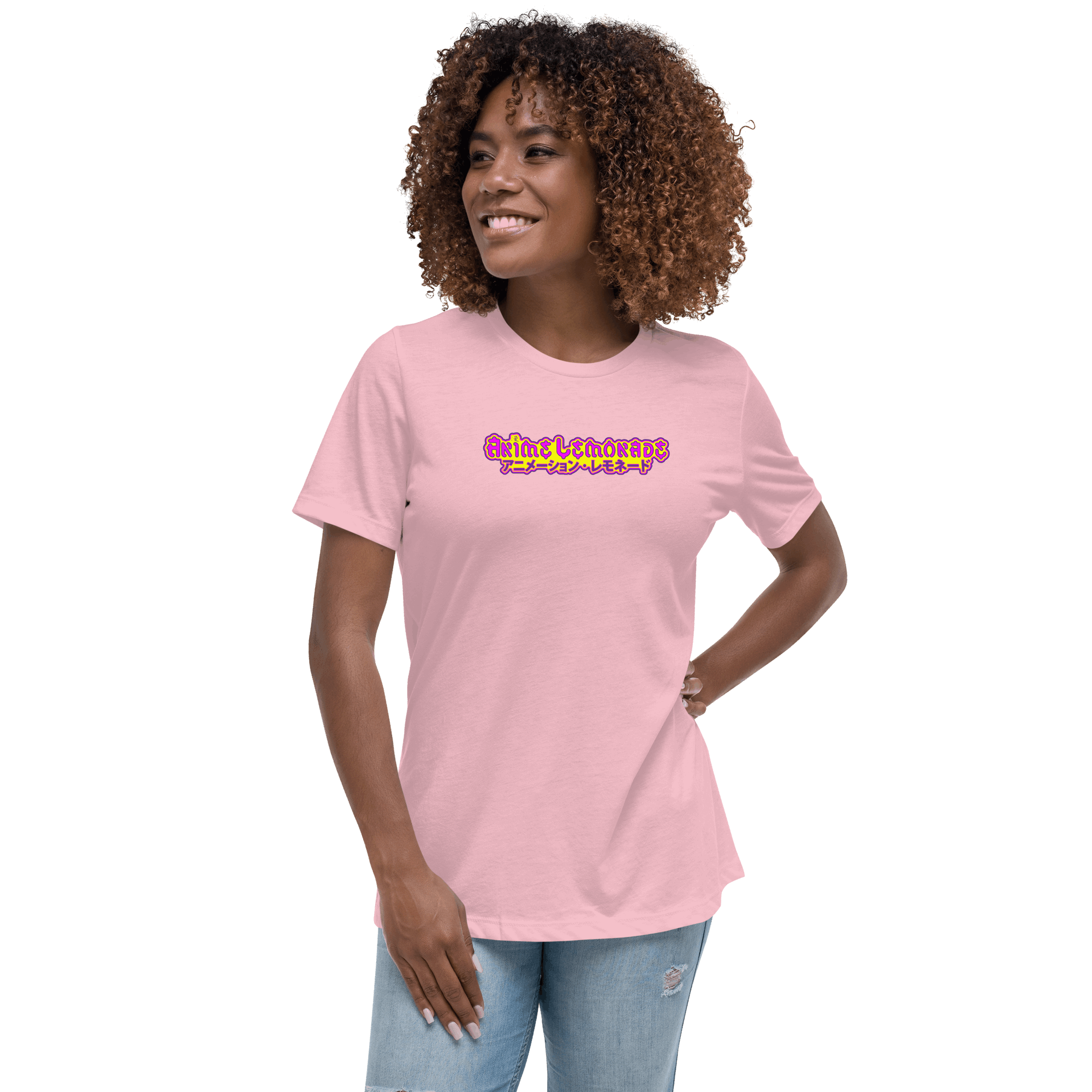 Geek's Pink & Purp Women's Relaxed T-Shirt