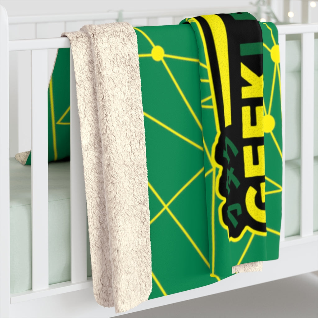 GeekLemonade Sherpa Fleece Blanket