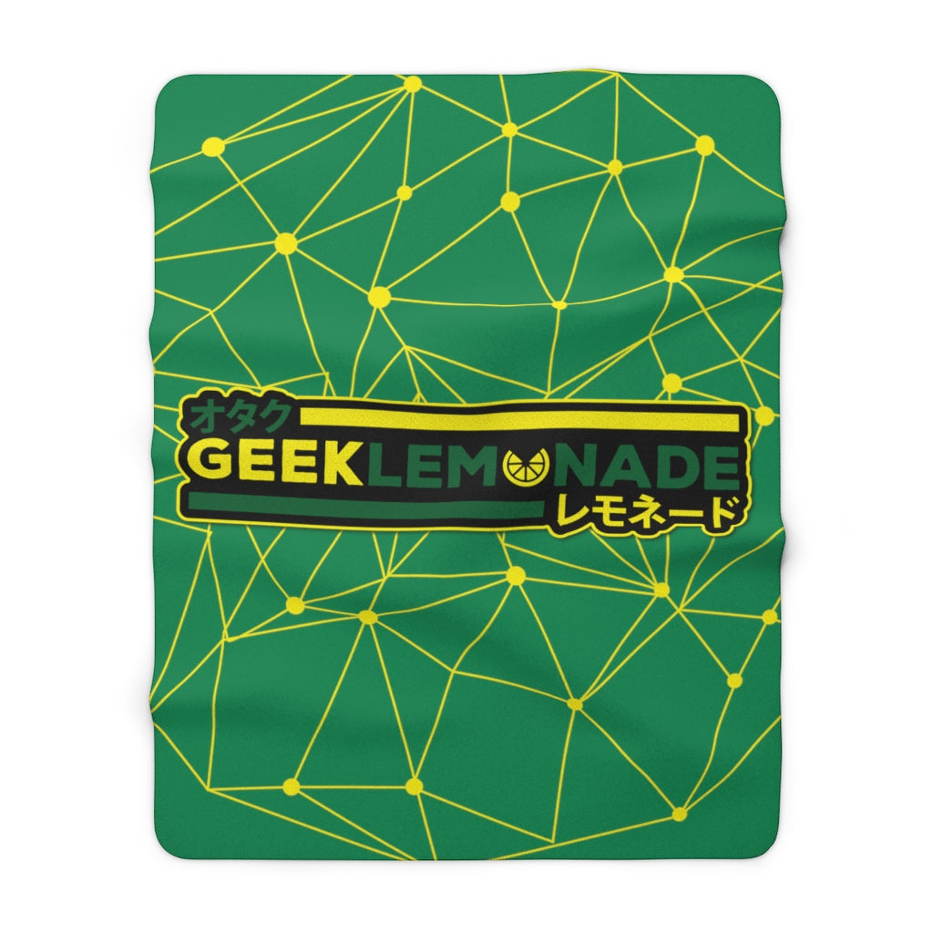 GeekLemonade Sherpa Fleece Blanket