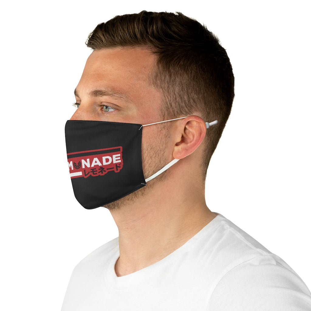 GeekLemonade Red & Black Fabric Face Mask