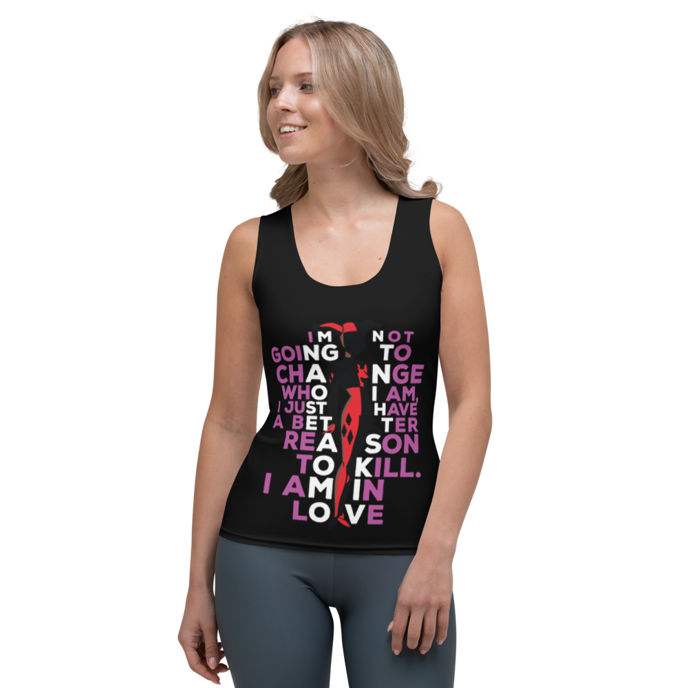 Harely's I have better reasons - Sublimation Cut & Sew Tank Top