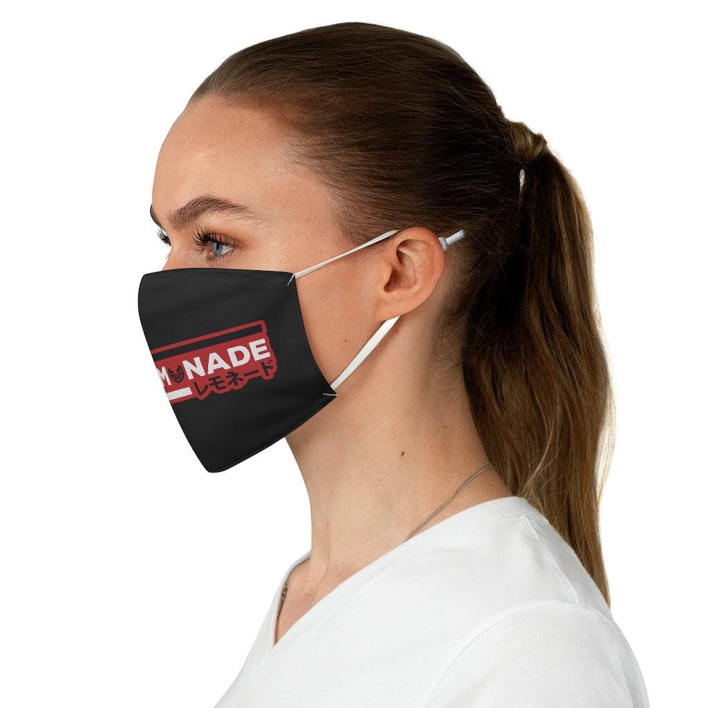GeekLemonade Red & Black Fabric Face Mask