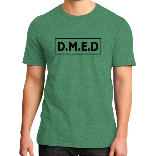 District T-Shirt (on man) Heather green Ar Designed!