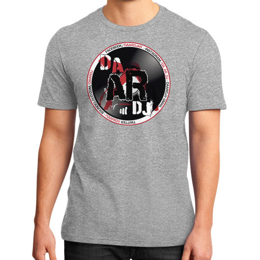 District T-Shirt (on man) Heather grey Ar Designed!