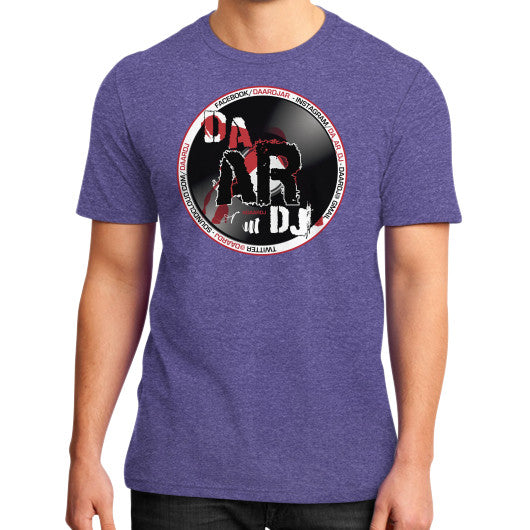 District T-Shirt (on man) Heather purple Ar Designed!