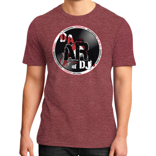 District T-Shirt (on man) Heather red Ar Designed!