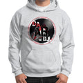 Gildan Hoodie (on man) Ash grey Ar Designed!