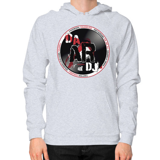 Hoodie (on man) Heather grey Ar Designed!