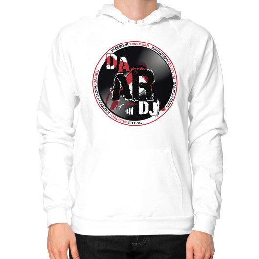 Hoodie (on man) White Ar Designed!