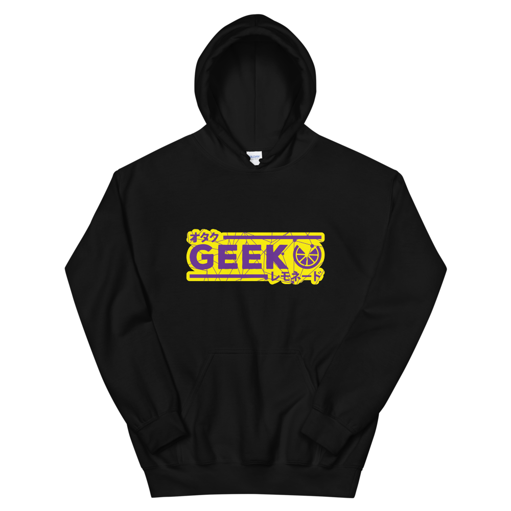 GeekLemonade Yellow and Purp Unisex Hoodie