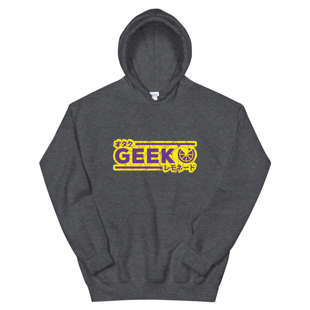 GeekLemonade Yellow and Purp Unisex Hoodie