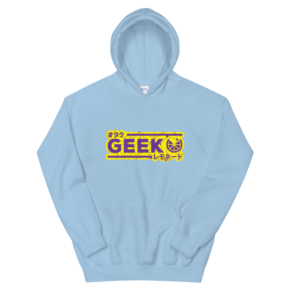 GeekLemonade Yellow and Purp Unisex Hoodie