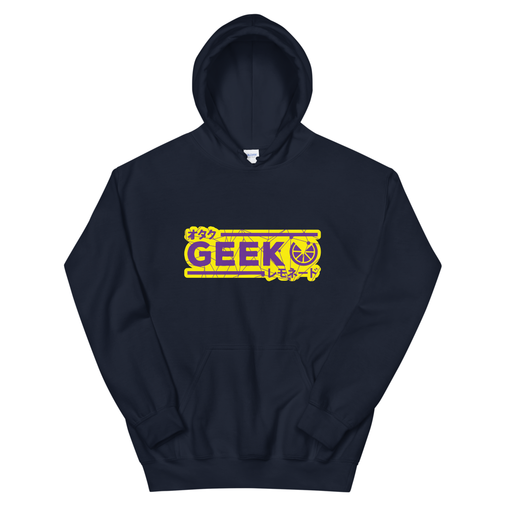 GeekLemonade Yellow and Purp Unisex Hoodie