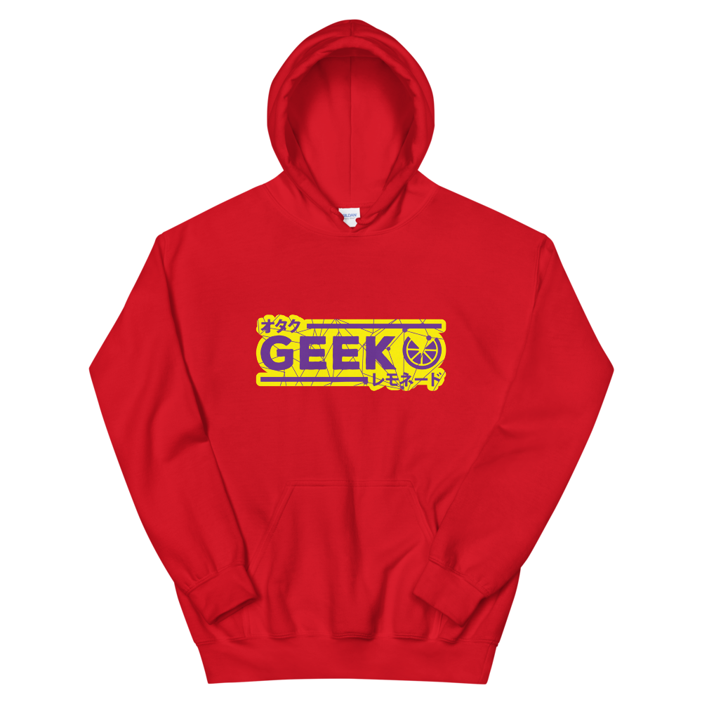GeekLemonade Yellow and Purp Unisex Hoodie