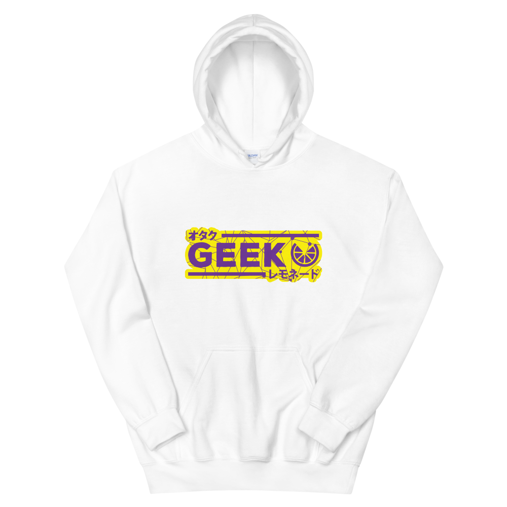 GeekLemonade Yellow and Purp Unisex Hoodie