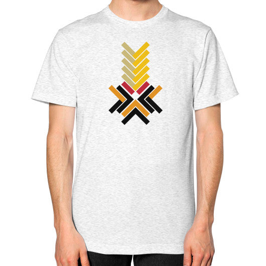 Unisex T-Shirt (on man) Ash grey Ar Designed!
