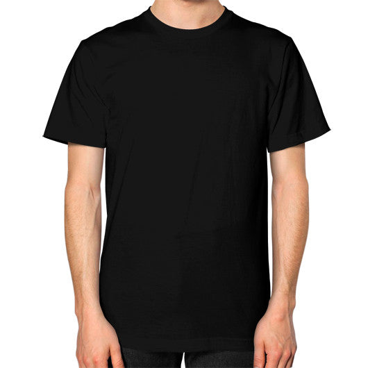 Unisex T-Shirt (on man) Black Ar Designed!
