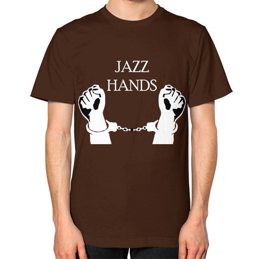 Unisex T-Shirt (on man) Brown Ar Designed!