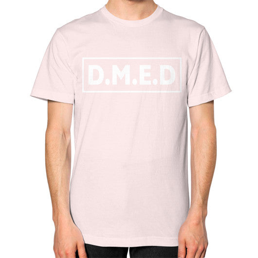 Unisex T-Shirt (on man) Light pink Ar Designed!